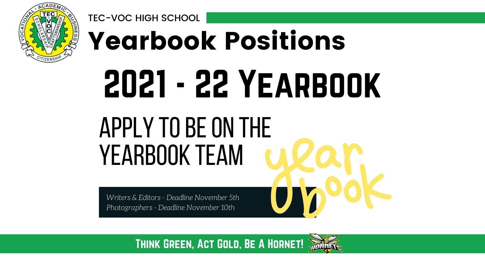 Yearbook 2021-22 Positions